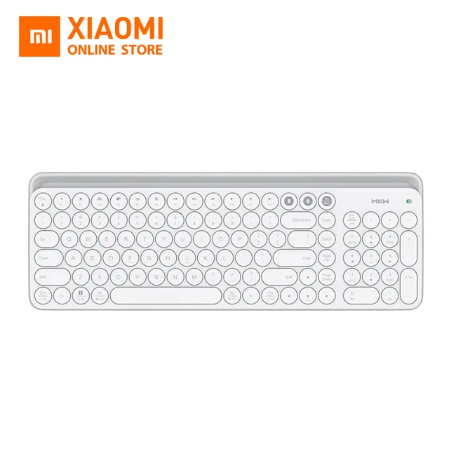 Xiaomi Miiiw Bluetooth беспроводная клавиатура двойной режим MWBK01 104 ключей 2,4 ГГц Мульти система совместимая игровая клавиатура для компьютера