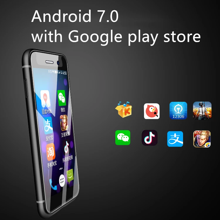 Супер мини 4G LTE смартфон Melrose S9 PLUS 2 45 дюймов маленький экран ультра тонкий MTK6737 1 ГБ