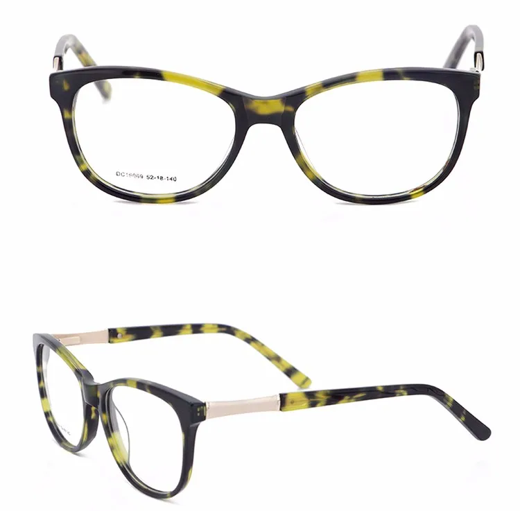 Fashion Unisex Designer High Quality Eyeglasses Frames Vintage Spectacle Amber Eyegalsses (8)