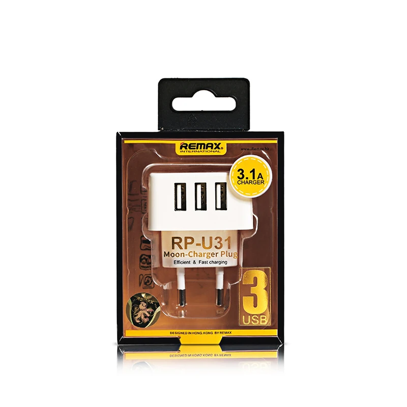 Смарт зарядное устройство REMAX 3 порта USB для мобильных телефонов