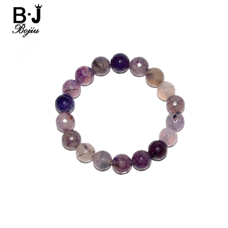 

BOJIU Bracelets Chakra Crystal Beads Bracelet For Women Charm Elastic Natural Stone Women Bracelet Fashion Jewelry BC100