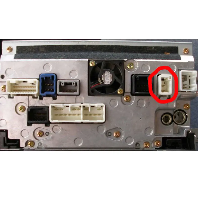 Линейный выход 3 Chinch кабель RCA адаптер для Toyota головное устройство 6 Pin синий AV порт 3040