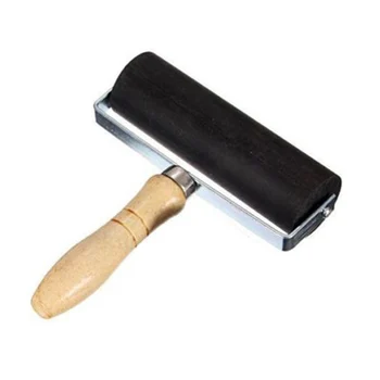 

Ink Paint Painting Roller Art Stamping Printmaking Tool Black 11cm