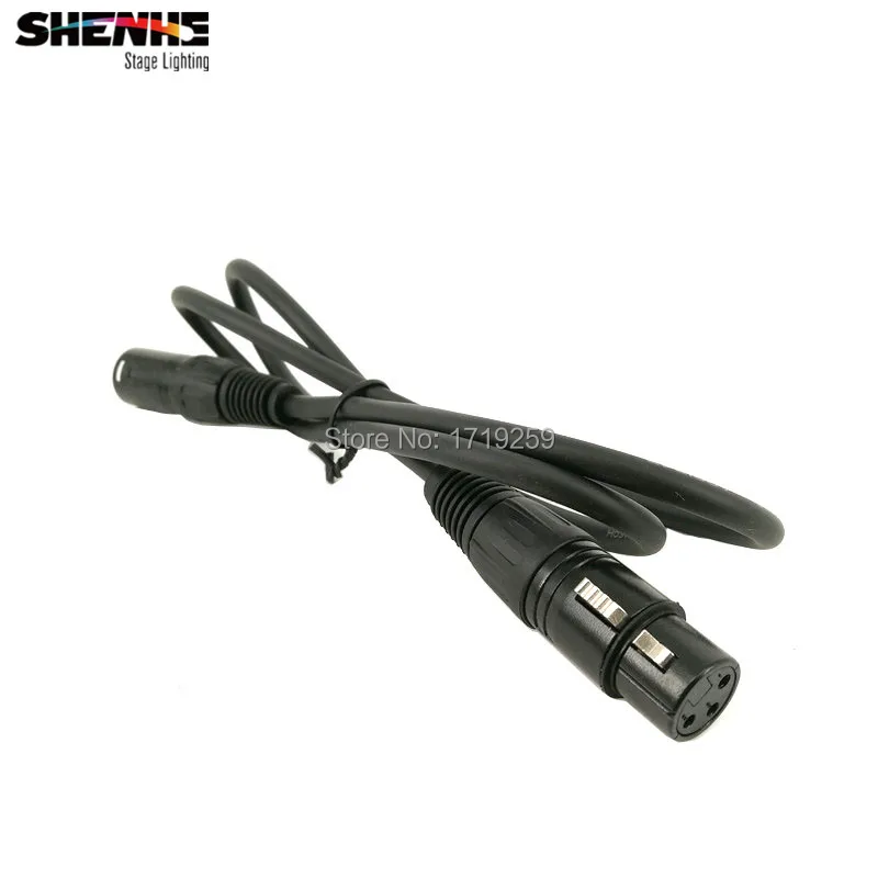 

Free shipping DMX signal line three core cable LED Par Light Moving Head Light dmx stage lighting