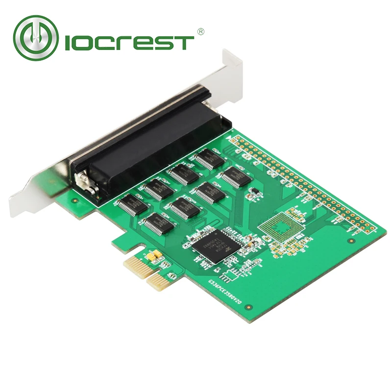 Чипсет IOCREST XR17V358 PCIe 8 портов последовательная карта PCI Express Карта контроллера с