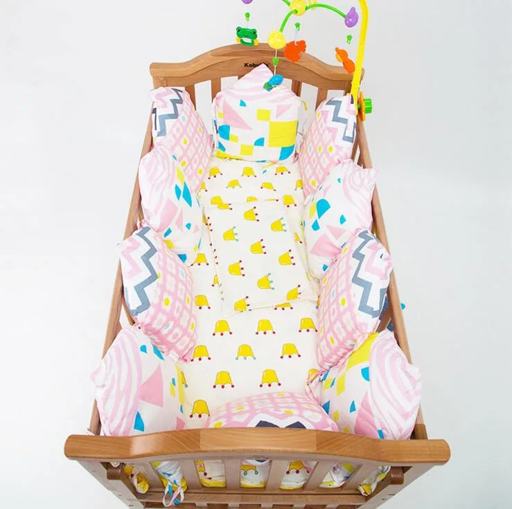 Cartoon Baby Multi functional Bumpers Cotton Infant Lovely Detachable