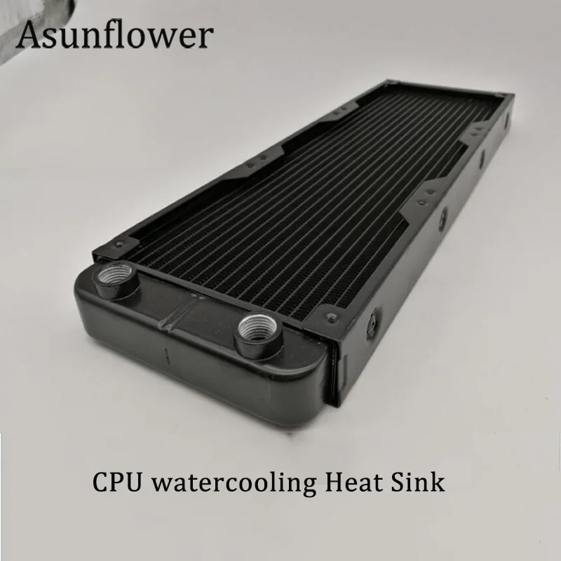 Asunflower воды кулер 360/240/120 мм Процессор Алюминий радиатор охлаждения для настольного компьютера GPU радиатор G1/4