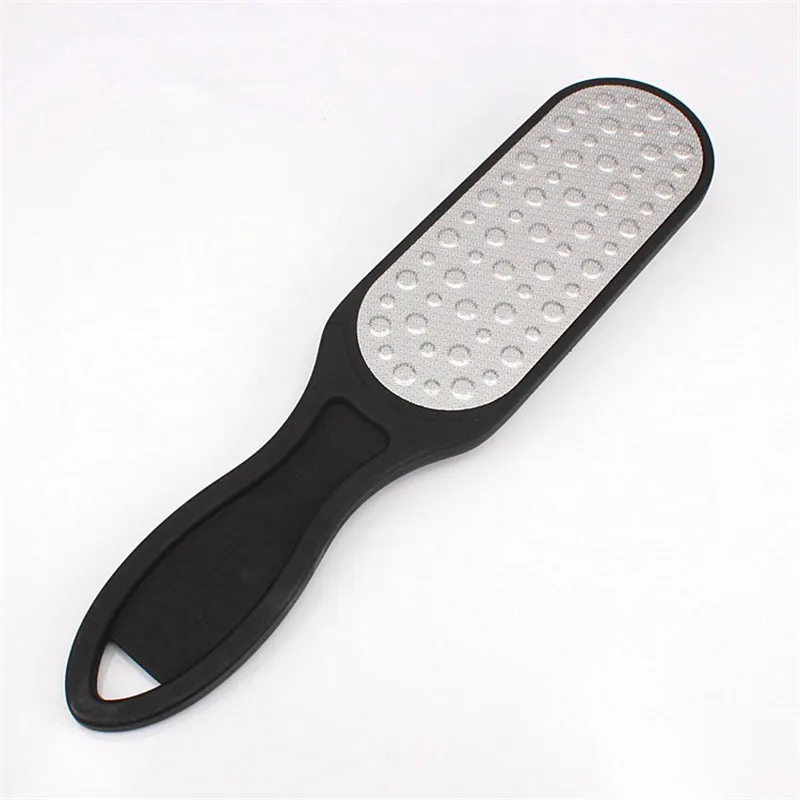 

2019 Promotion Black Double Side Foot Rasp File Hard Dead Skin Callus Remover Pedicure Feet Files Tools Steel Mental