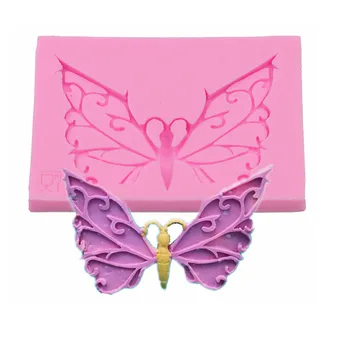 

Butterfly Soft Candy Cake Silicone Mold Handmade Chocolate Soap Mold Cake Dessert Decorative Gadget DIY Kitchen Baking Cookies