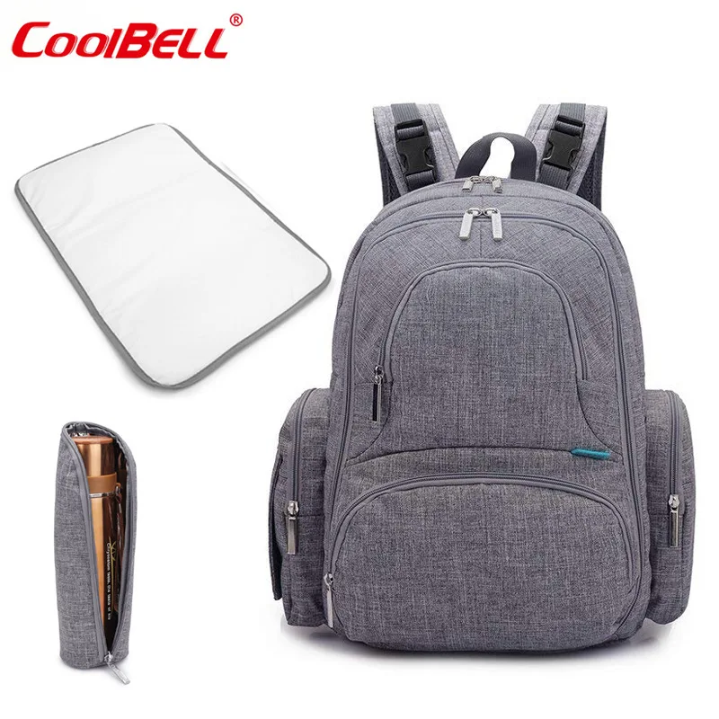 

Large Capacity Waterproof Baby Diaper Bag Fashion Backpack For Mom Printing Stroller Hanging Backpack Maternity Hospital Bag