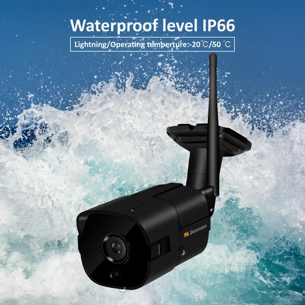 Jennov Wifi IP Camera Outdoor 1080P ONVIF Wireless Security Camara Home CCTV Video Surveillance kit - 32987204629