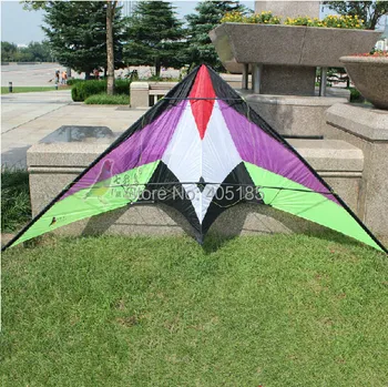 

Free Shiiping Outdoor Fun Sports Dual Line Stunt Kite Carbon Rod /Nylon Ray Thrill Cost 240cm Factory Outlet