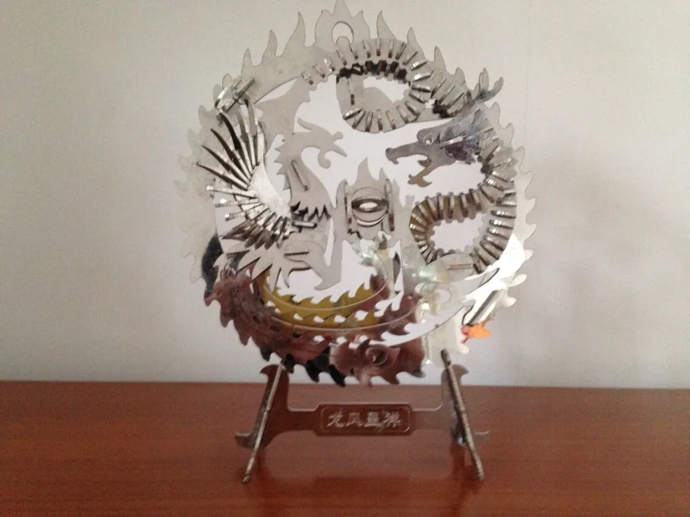 

Dragon and phoenix CAD DWG drawing file for cnc cutting
