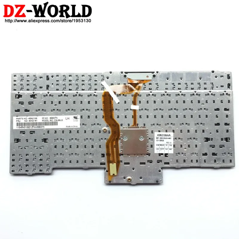  New Original US English Keyboard for Lenovo Thinkpad X220 X220i X220T (X220 Tablet) Teclado 45N2141