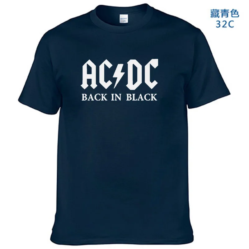 Абзац 24 мультфильм рок crime мужские футболки AC DC хип хоп модная Тяжелая