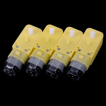 

DIY toy accessories Tracking TT deceleration motor/biaxial single 1:120 1:48 mini geared motor/toy car gearbox/technology model