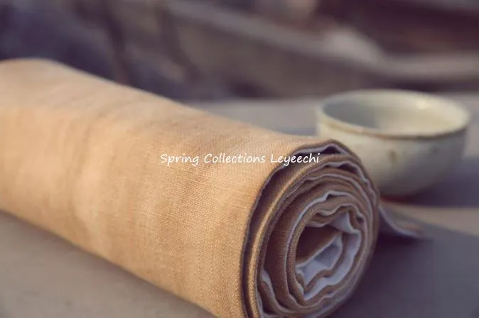 Elegant 43*150cm Handmade plant dyed cotton and linen table flag home decoration table runner tablecloth for party runner - Цвет: as picture