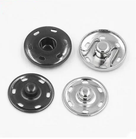 5pcs sewing accessories metal snaps metal dark coat buttoned shirt