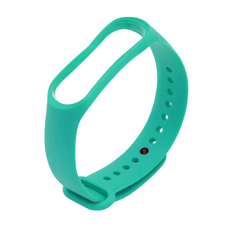 Smart M4 Color Screen Watch Bluetooth Heart Rate Monitor For Men And Women Monitoring High Quality New Label Health Bracelet - Цвет: Green strap