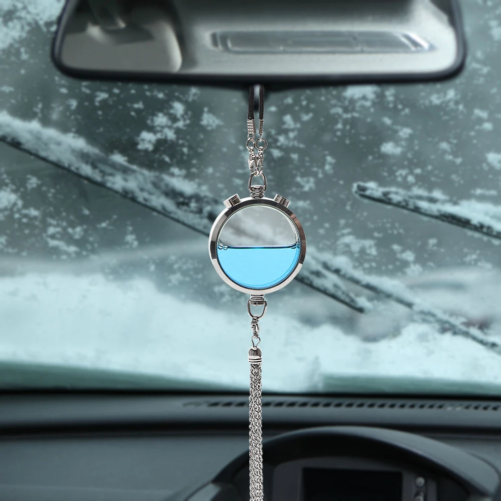 Освежитель воздуха для автомобиля, освежитель воздуха, Автомобильное зеркало заднего вида, очиститель воздуха, подвесной кулон заднего вида, диффузор эфирного масла, автомобильный орнамент