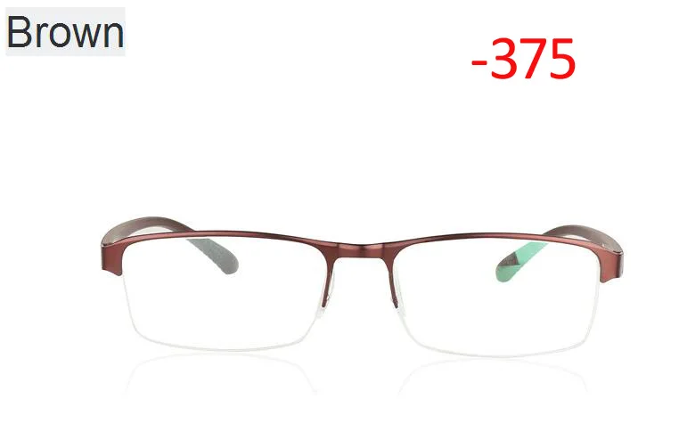 Переходные солнцезащитные очки фотохромные очки для близорукости готовые очки для близорукости для мужчин компьютерная оптическая оправа для очков - Цвет оправы: Темно-серый