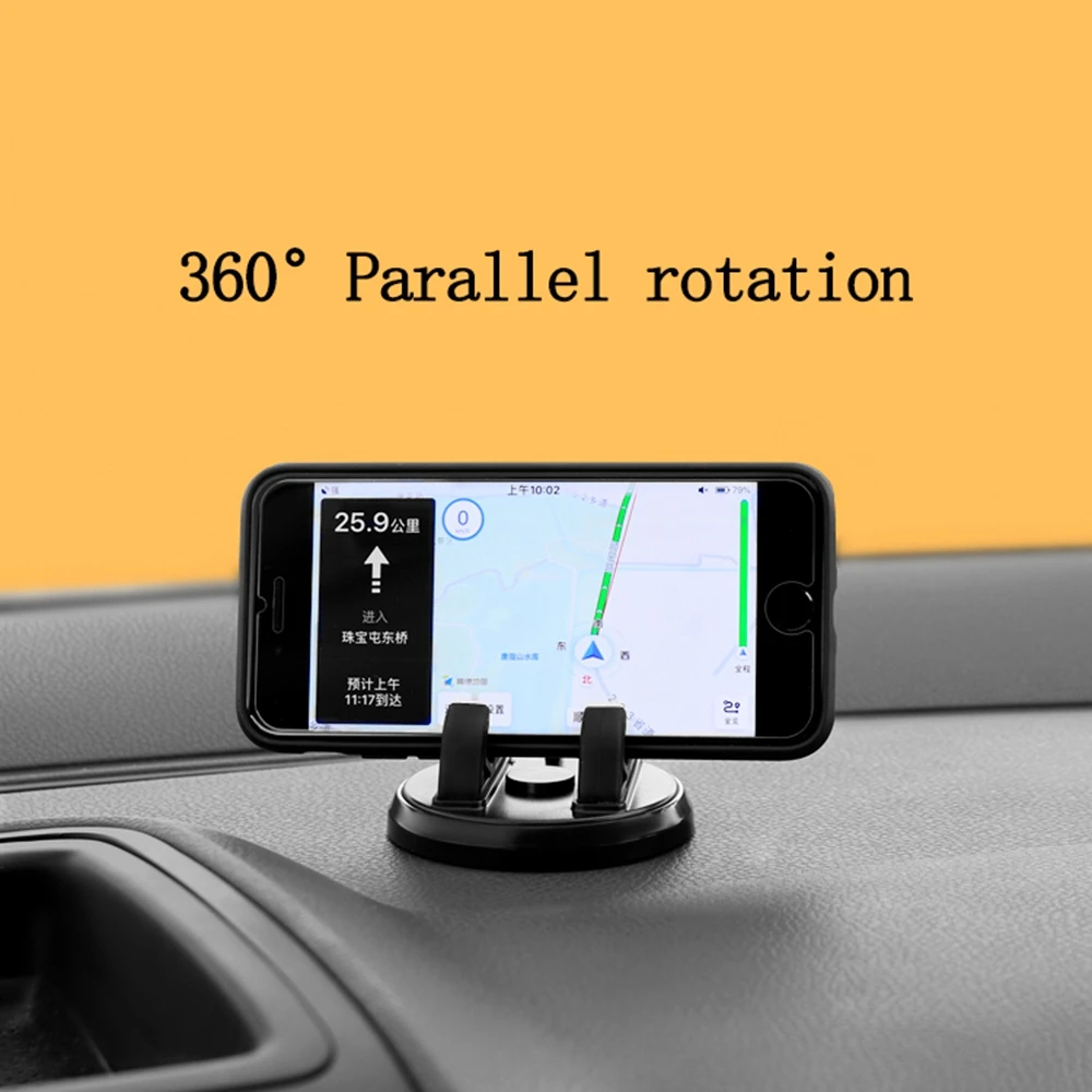 Автомобильный держатель для телефона на 360 градусов, универсальный автомобильный держатель для приборной панели, держатель для мобильного телефона, подставка для iPhone, samsung, поддерживающий кронштейн
