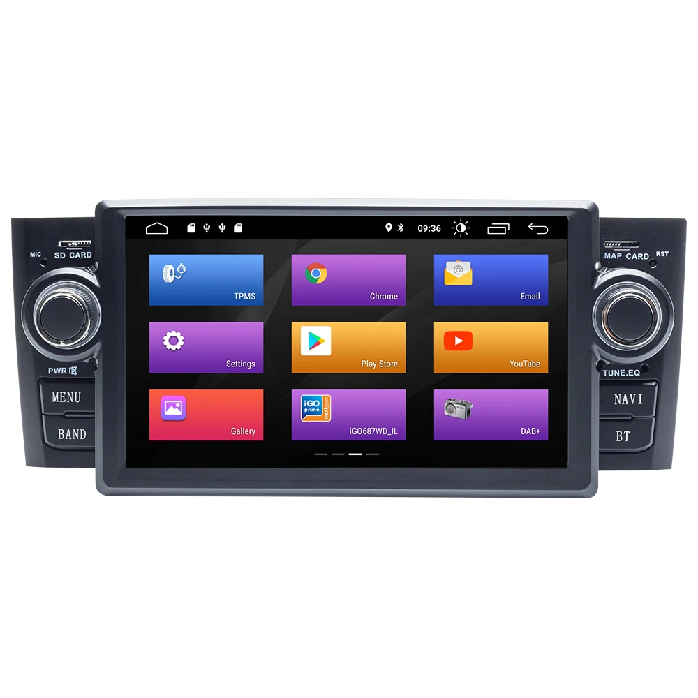 4G LTE Android 9 0 четырехъядерный Автомобильный DVD Радио стерео плеер для Fiat/Grande/Punto/Linea