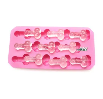 

Interesting Ice latticecraft Mini Male genitalia shape ice mold
