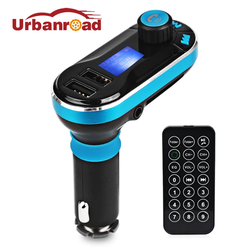 Urbanroad wireless handsfree car fm transmitter charger