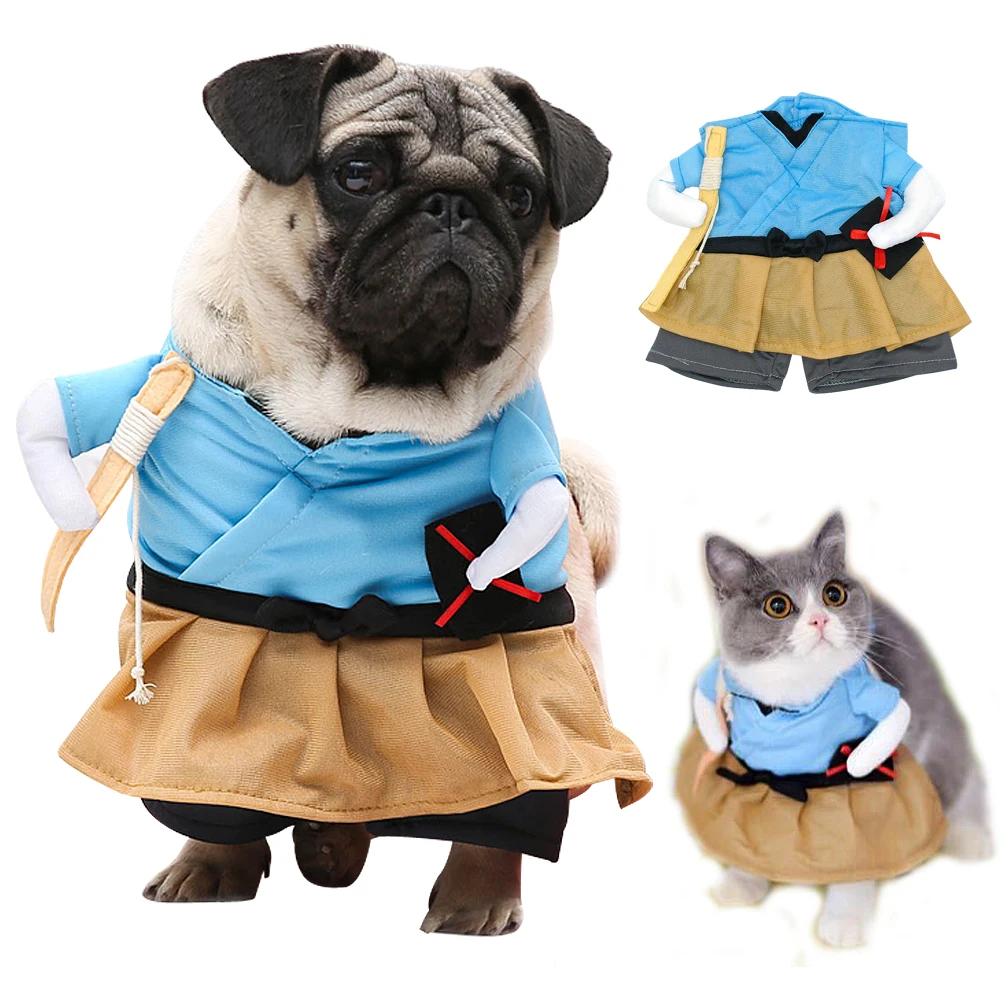 

Dog Costume for Small Dogs Funny Pet Clothes Cat Cosplay Suit Puppy Coat For Dog Party Special Events