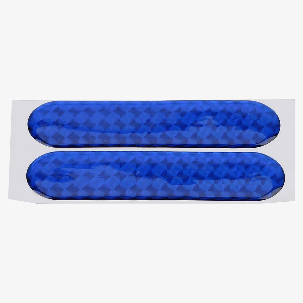 

FORAUTO 2pcs Car Door Sticker Decal Warning Tape Car Reflective Stickers Reflective Strips Car-styling 4 Colors Safety Mark