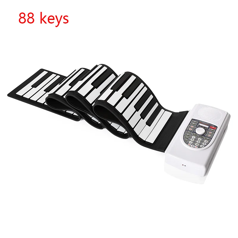 

IWord Soft Keys 88 keys Electronic organ keyboard intelligent keyboard thickened Rechargeable portable Intelligent folding piano