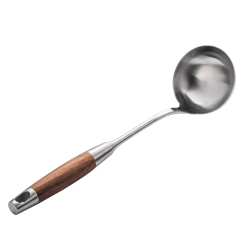 Длинная ручка 304 сито из нержавеющей стали ложка для супа каша Совок Кухонные инструменты ложки кухонная посуда