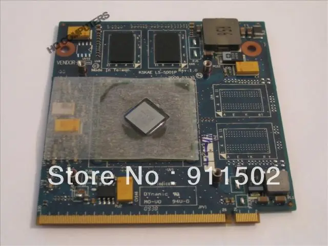  LS-5001P Graphics Card  FOR L550  L500 L505 HD4650  HD 4650  512MB Video card  Tested Working 