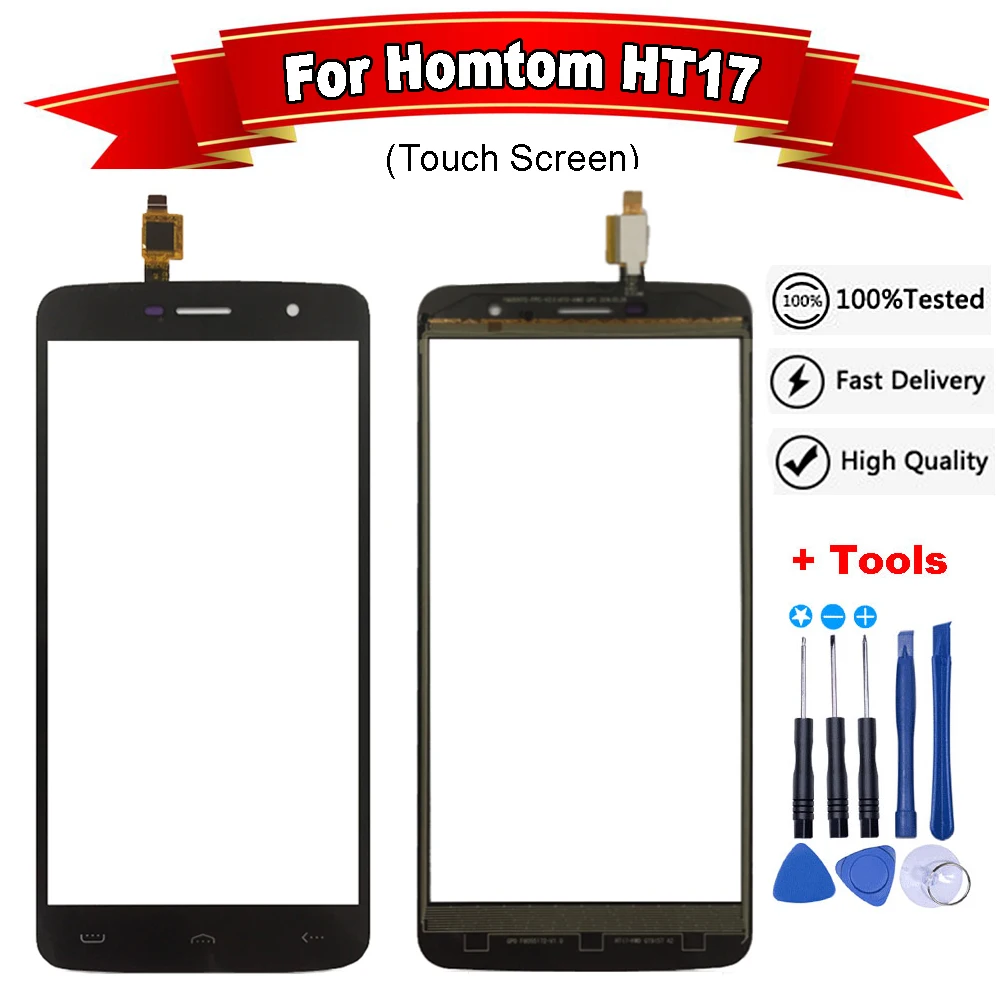 Оригинальный сенсорный экран 5 дюйма для смартфона HT17 Pro оригинальные детали