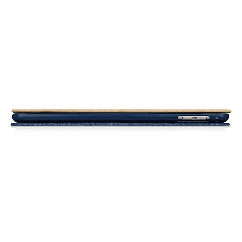 (Черный) XOOMZ Бренд Чехол для iPad mini 4 простая ткань + PC Folio Case Erudition Складная подставка
