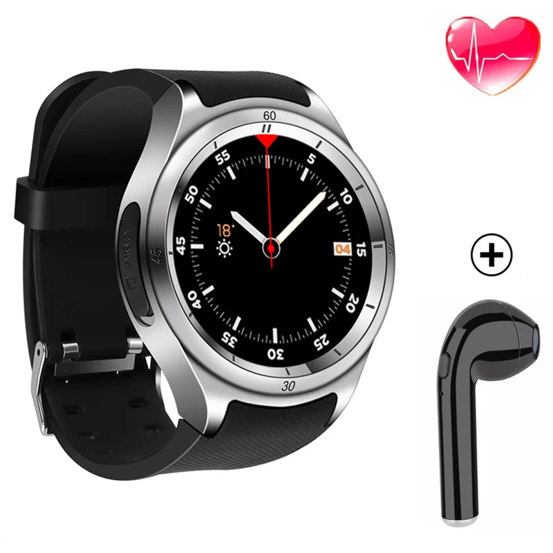 

wearable devices mobile watch smart watch men smartwatch android pulseira inteligente for ios Android with heart rate monitor 3G