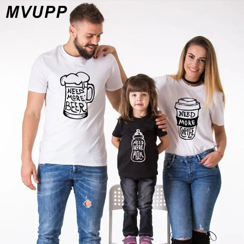 Нужно больше пива кофе молока мать дочь одежда для папы сын подходящие наряды
