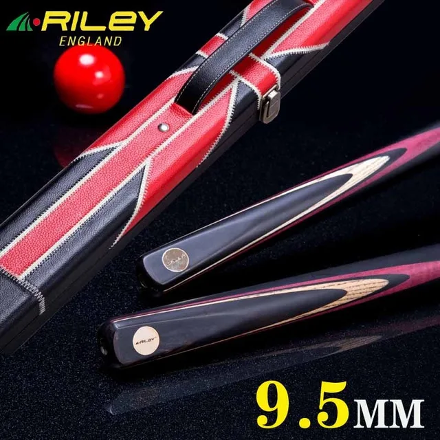 Импортный снукерный кий Райли Custom cue 145 см tip 9 5 мм Пепельный деревянный вал 3/4
