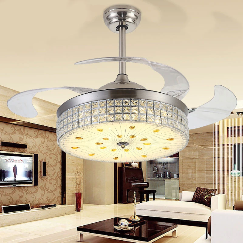 Led Fan Lampu Kipas Langit Terlihat Modern Sederhana Led Fan Lampu Kipas Langit Terlihat Modern Sederhana Ruang Tamu Perubahan Warna Hangat R Tidur Remote Control Restoran Cahaya Di