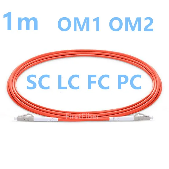 

1m LC SC FC PC UPC OM1 OM2 Fiber Patch Cable, Jumper, Patch Cord Simplex Multimode 2.0mm