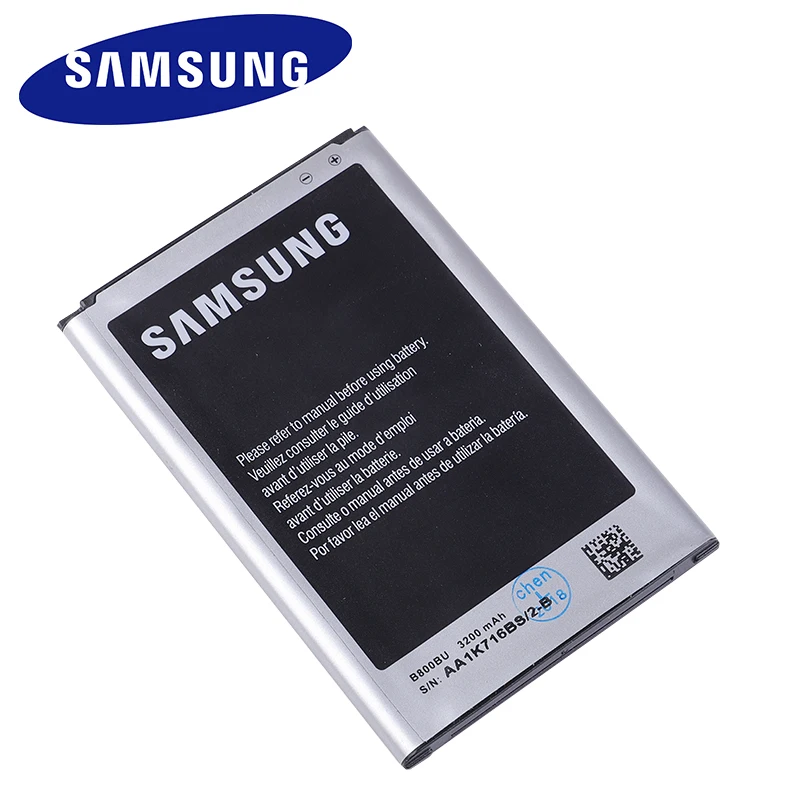 

SAMSUNG B800BE For Samsung Galaxy Note 3 N900 N9002 N9005 N9006 N9008 B800BC with NFC freshipping Replacement Phone Battery