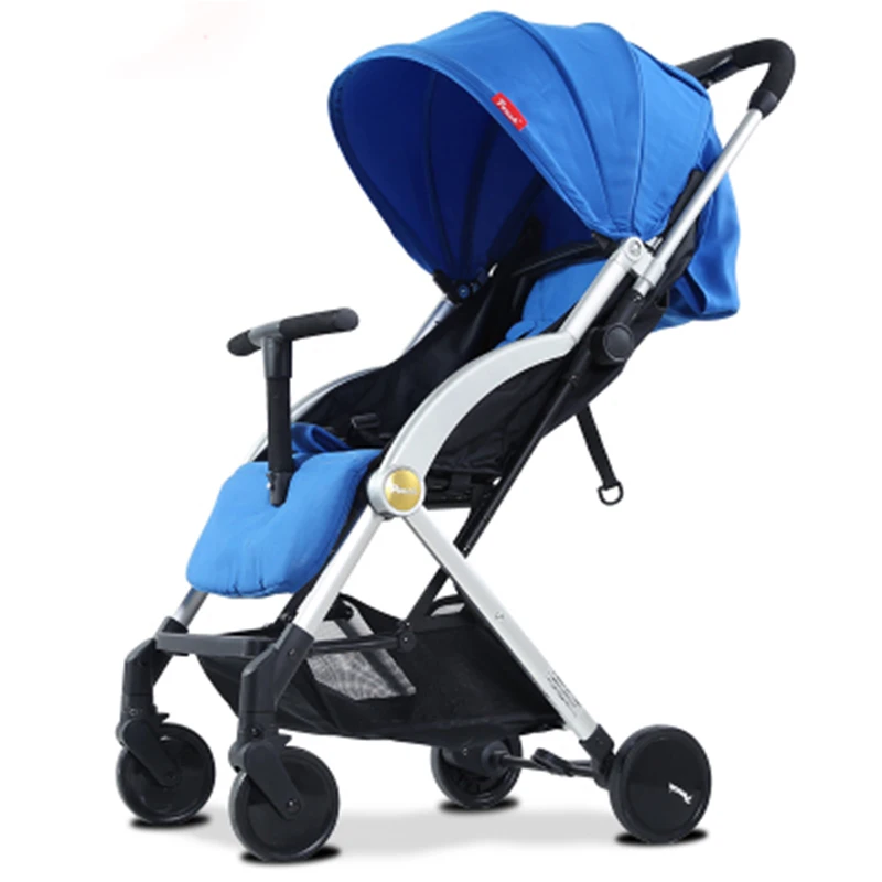 

Hot kinderwagen stroller Lightweight folding baby pram Luxury upgraded version of the metal aluminum alloy baby carriage