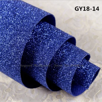 GY18 -14 5 м X 69 см модные блестящие обои цветные блестящие настенные покрытия для домашнего декора однотонные блестящие обои для гостиной - Цвет: GY18 -14