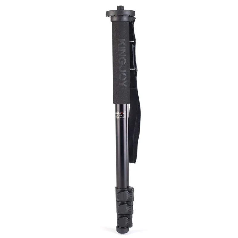 

Kingjoy MP208F 4 Section Aluminum Extending Wearable Light Weight Flip Lock Digital Camera Monopod with Strap for Film Shooting