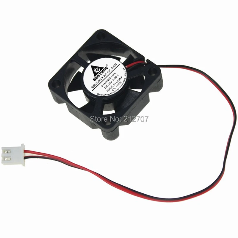 

5 Pieces Gdstime 24V 2Pin 3cm 3010s 30mm x 30mm x 10mm Mini Brushless DC Cooling Fan