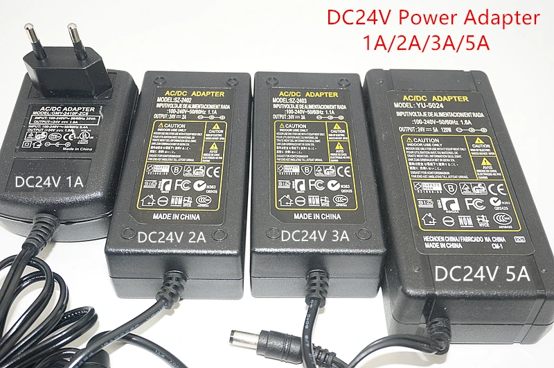 Светодиодный адаптер Питание DC5V/DC12V/DC24V 1A 2A 3A 5A 7A 8A 10A для 5V 12V 24V RGB светодиодный полосы лампы освещения Светодиодный драйвер штепсельной вилки