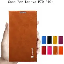 For Phone Lenovo p70 Cases,Luxury High Quality Genuine Cowhide Leather Fashion Book Style Case For Lenovo P70 P70t Flip Cover