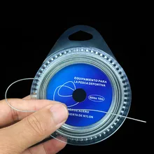 WALK FISH 1 шт. рыболовная стальная леска рыболовные лески 10 м