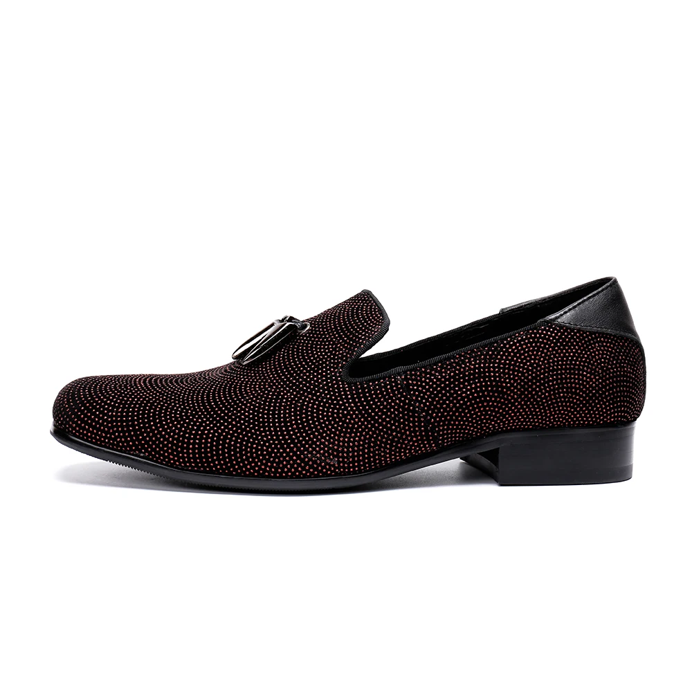 Vestido Casamento Luxo Marca 1 Homens 2 De Italiana Artesanal Borla 3 Christia Baixos Couro Mocassins Casuais Bella Oxfords Sapatos Loafers Sg0Zx6q